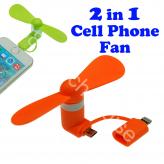 2 in 1 Cell Phone Fan